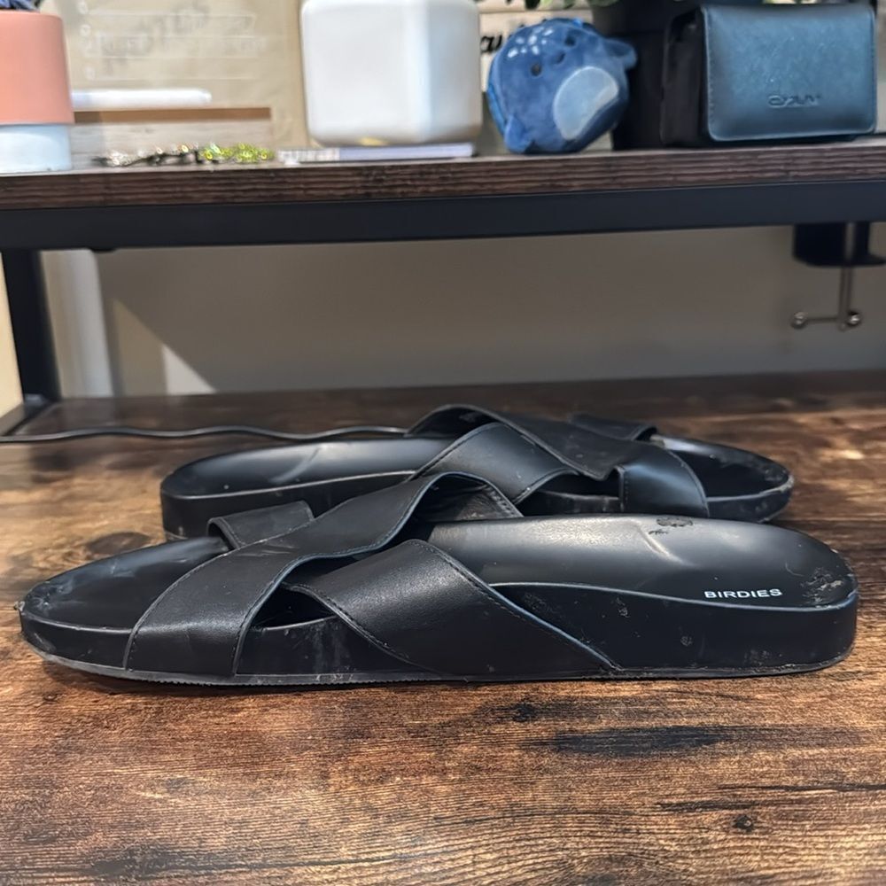 Birdies The Robin Black Sandals Size 9.5 - Picture 7 of 11